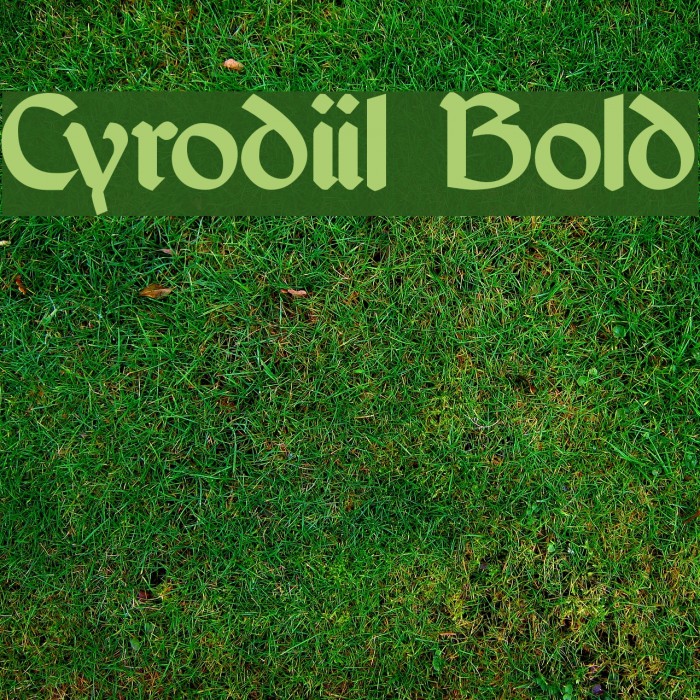 Cyrodiil Bold Example 2