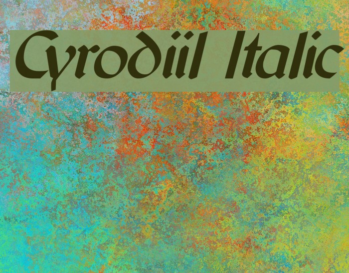 Cyrodiil Italic Example 1