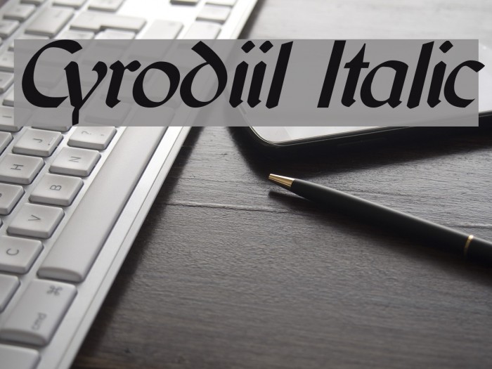 Cyrodiil Italic Example 2