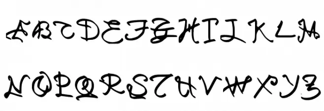 Cyroulese Regular Schriftart Groß