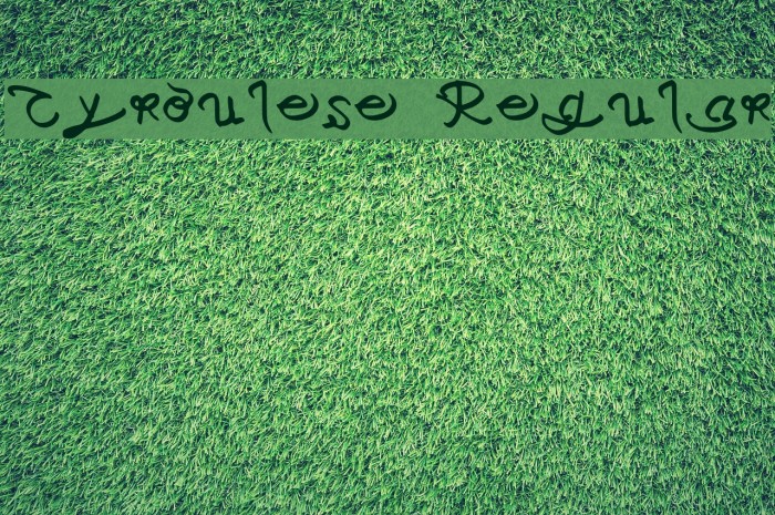 Cyroulese Regular Example 3