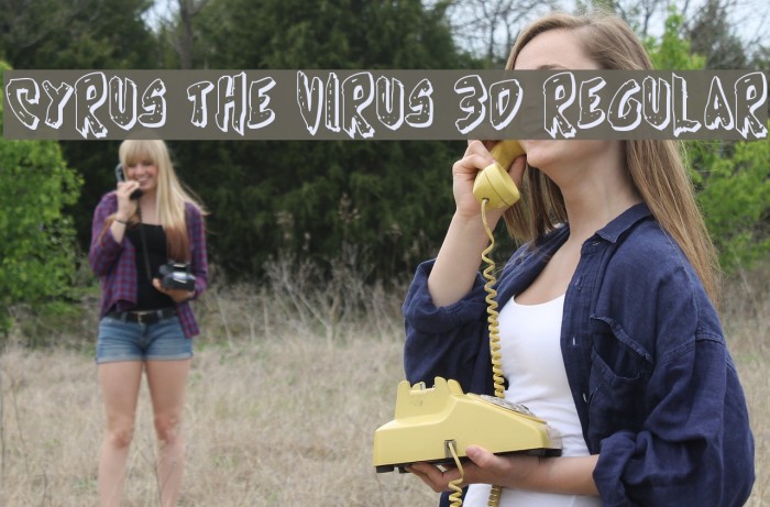 Cyrus the Virus 3D Regular Example 1