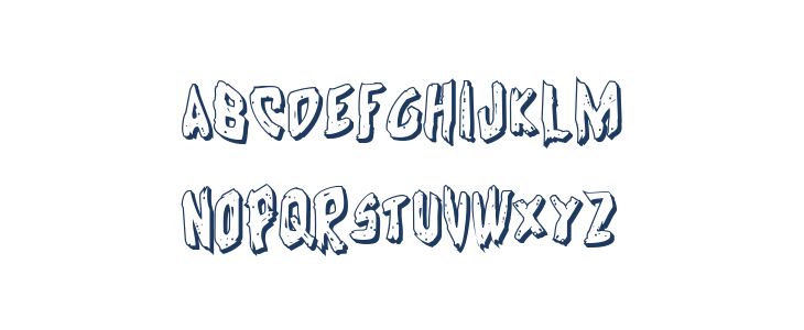 Cyrus the Virus 3D Regular Lowercase