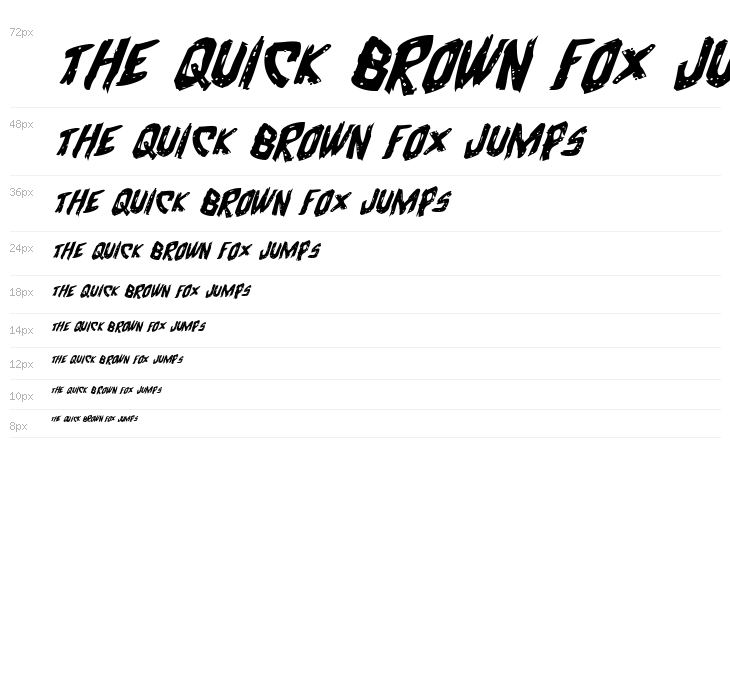 Cyrus the Virus Expanded Italic Waterfall