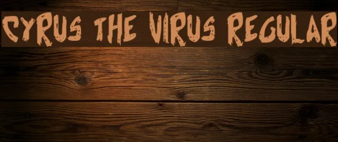 Cyrus the Virus Regular Example 2