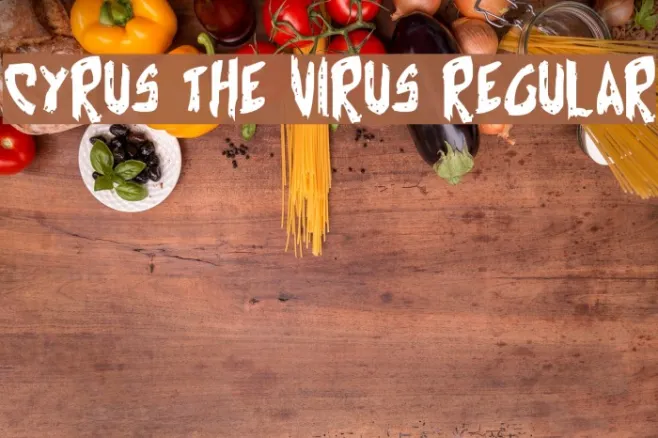 Cyrus the Virus Regular Example 3