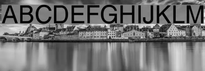 Cyrvetica Font examples