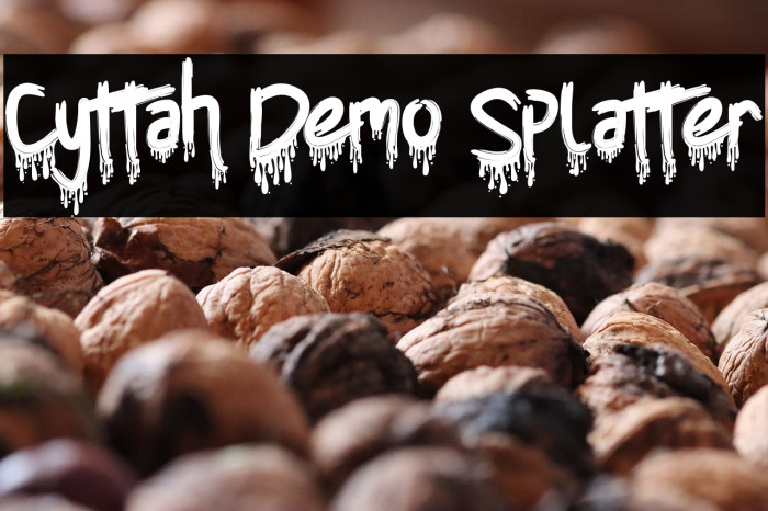 Cyttah Demo Splatter Example 2
