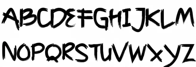 Cyttah Demo Font Litere mari