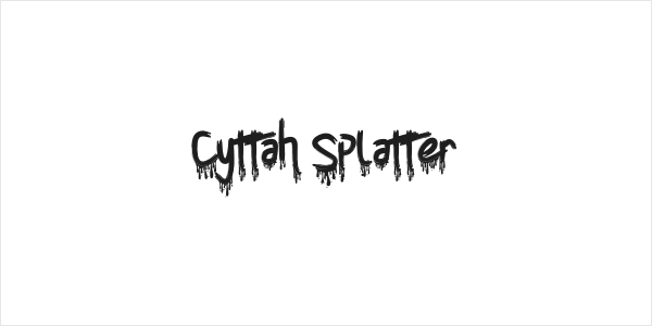 Cyttah Splatter Logo