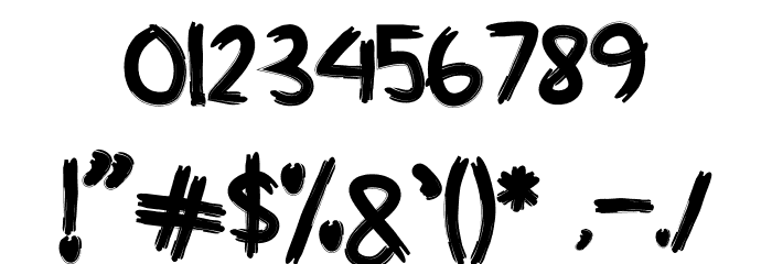 Cyttah Font OTHER CHARS