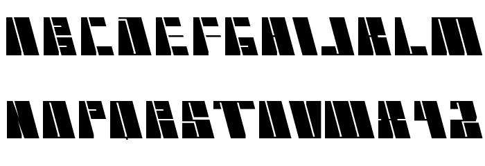 cyber Font LOWERCASE