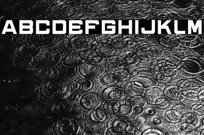 cybero Personal Use Font examples