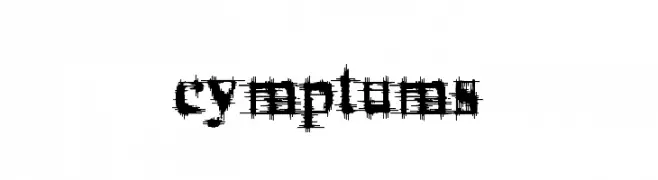 cymptums  免费字体下载
