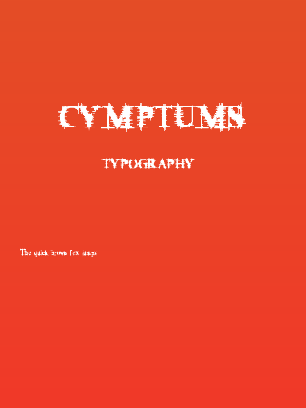 cymptums Poster