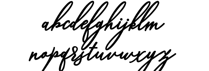 cynthia Font LOWERCASE