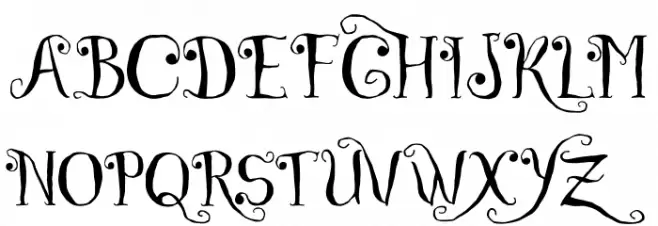CZECH tales Demo Schriftart Groß