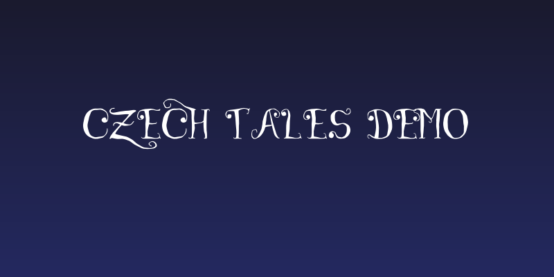 CZECH tales Demo Social Header