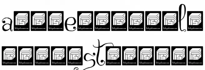CZECH tales Demo 字体 小写