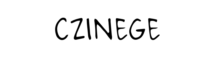 CZINEGE Font