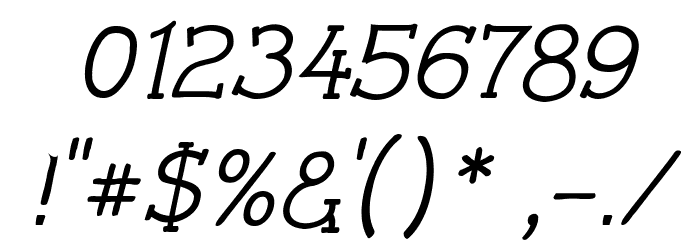 Czaristite Bold Oblique Font OTHER CHARS