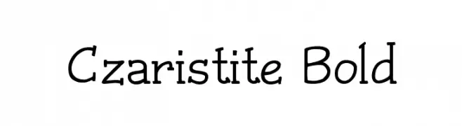 Czaristite Bold  नि: शुल्क फ़ॉन्ट्स डाउनलोड