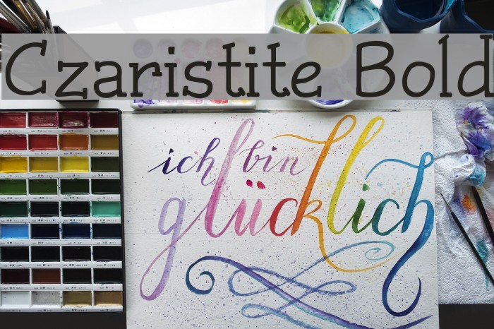 Czaristite Bold Font examples