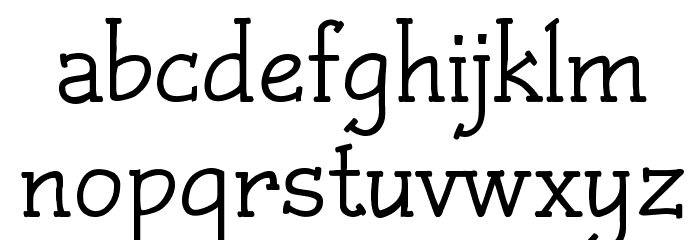 Czaristite Bold Font LOWERCASE