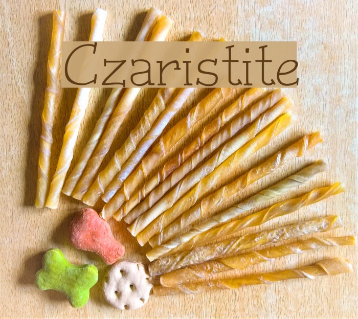 Czaristite Font examples