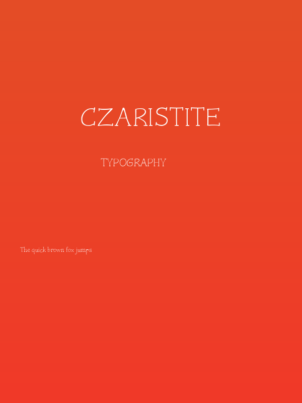 Czaristite Poster