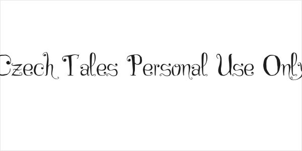 Czech Tales Personal Use Only Logo