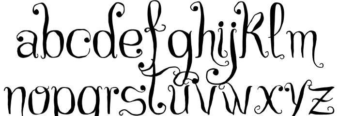 Czech Tales Personal Use Only Font LOWERCASE