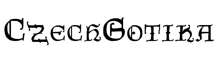 CzechGotika Font