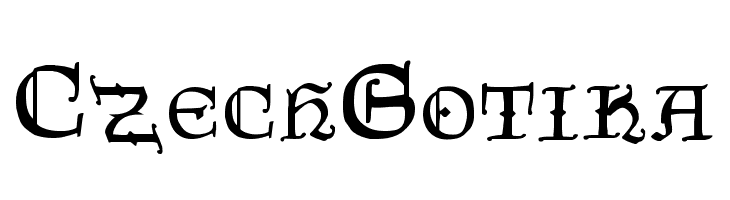 CzechGotika  Descarca Fonturi Gratis