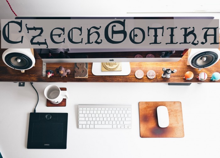 CzechGotika Font examples