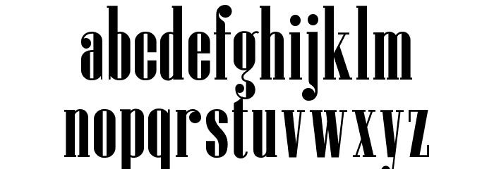 Czesko Font LOWERCASE