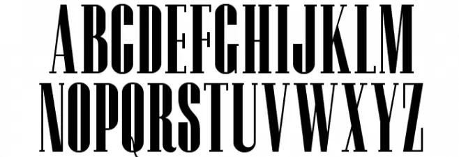 Czesko Schriftart Groß