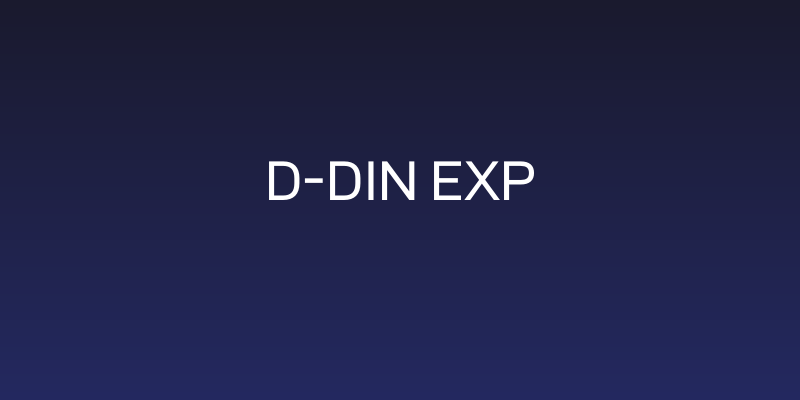D-DIN Exp Social Header