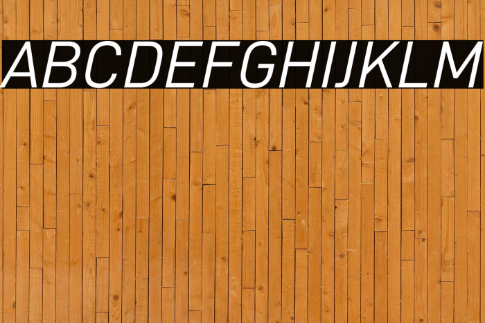 D-DIN Italic Example 2