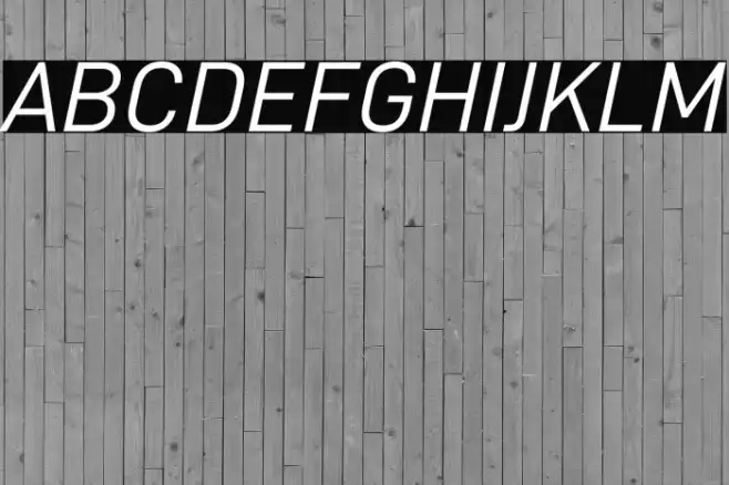 D-DIN Italic Example 2