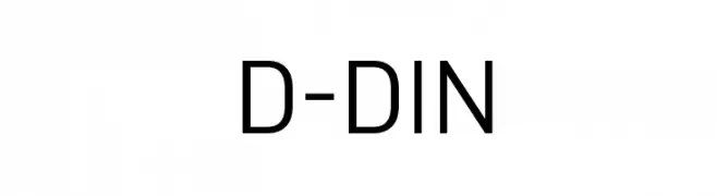 D-DIN  تنزيل الخطوط