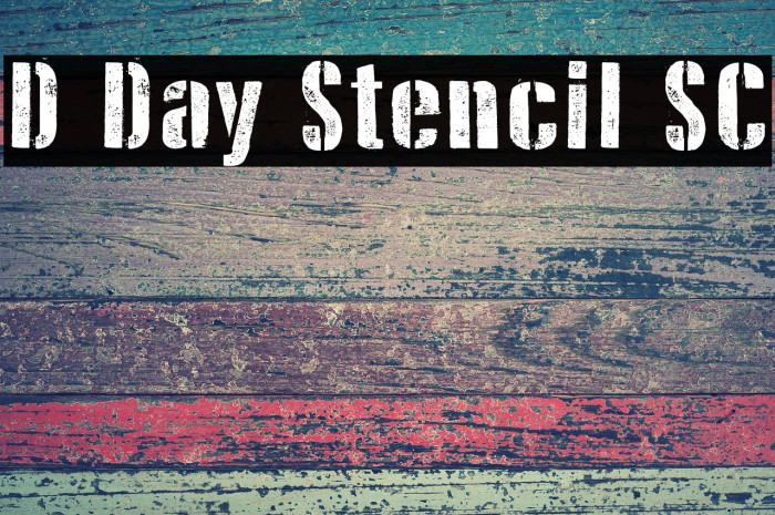 D Day Stencil SC Example 2