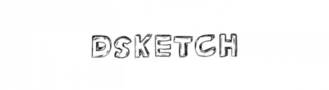 D Sketch  Frei Schriftart Herunterladen