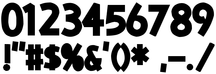 D3 Adventurism Bold Font OTHER CHARS