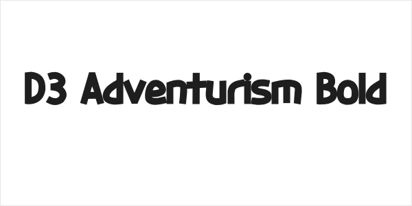 D3 Adventurism Bold Logo