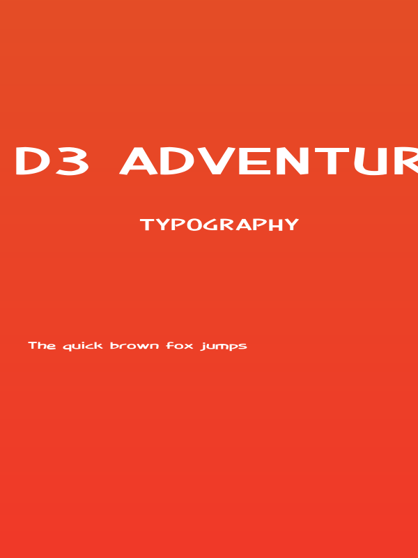 D3 Adventurism Wide Poster