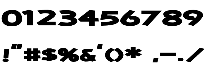 D3 Adventurism WildWide Font OTHER CHARS