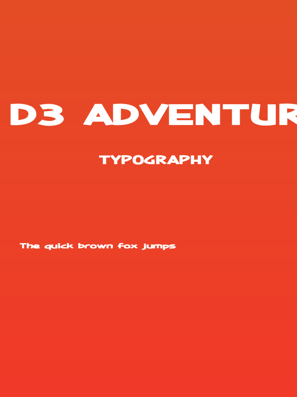 D3 Adventurism WildWide Poster