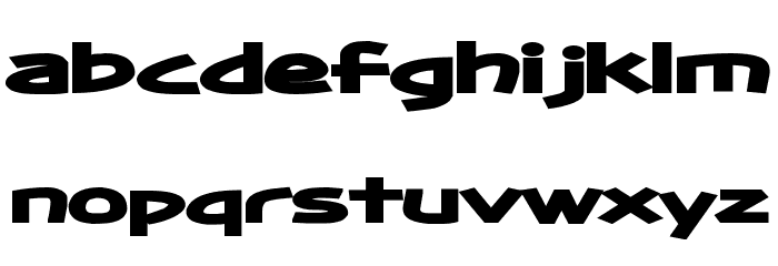 D3 Adventurism WildWide Font LOWERCASE