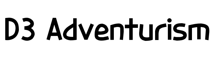 D3 Adventurism  baixar fontes gratis